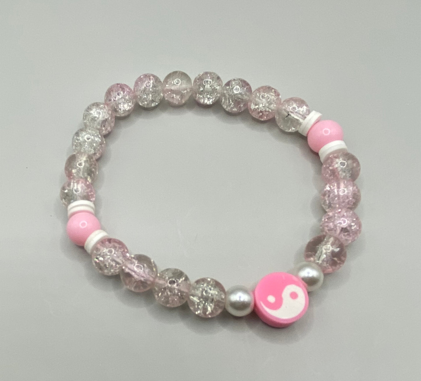 Yin and yang bracelet