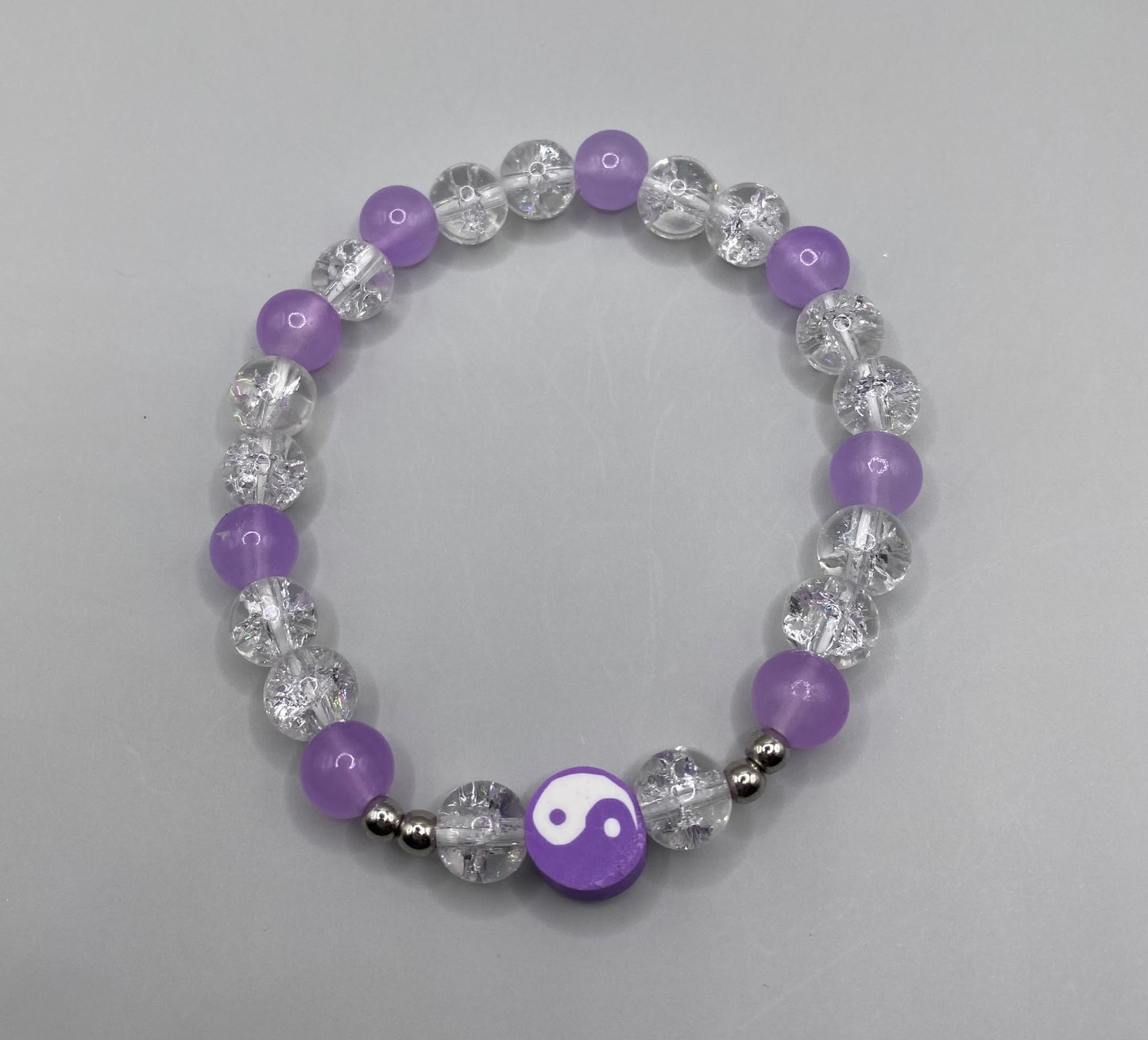 Yin and yang bracelet