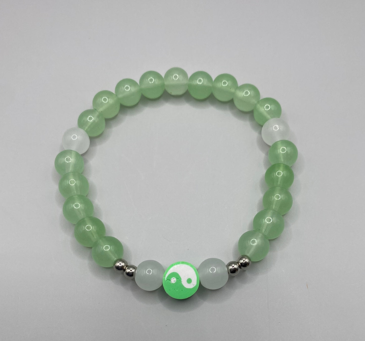 Yin and yang bracelet