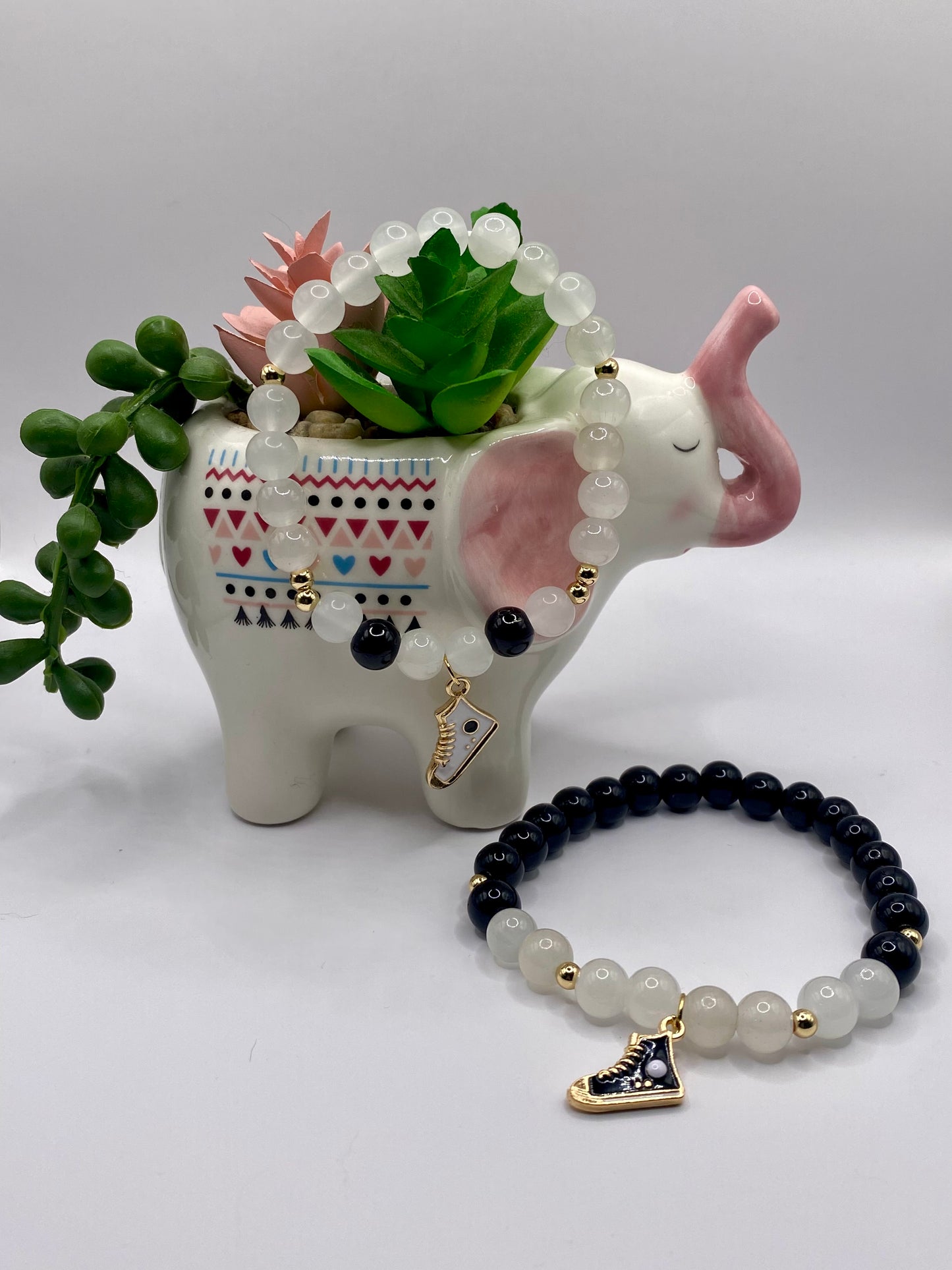 Tennis Shoe Charm Bracelet