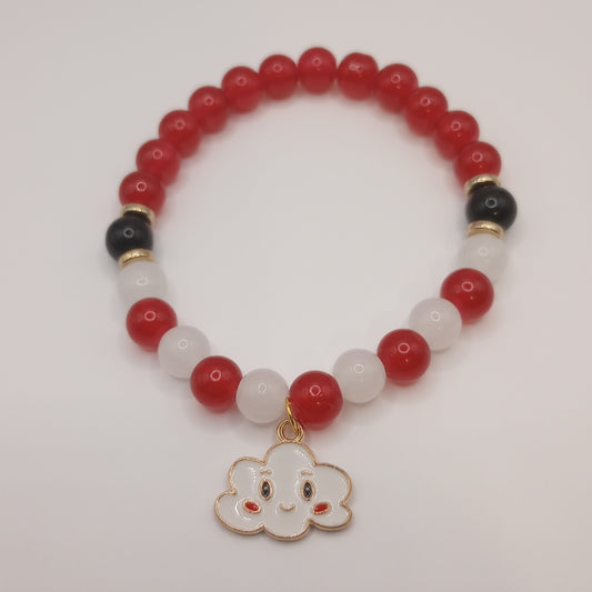 Happy Cloud Charm Bracelet