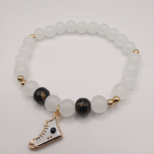 Tennis Shoe Charm Bracelet